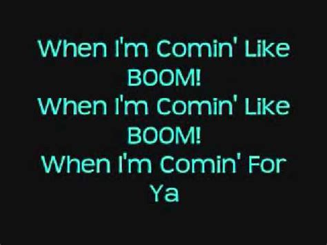 nelly - here comes the boom|here comes the boom lyrics.